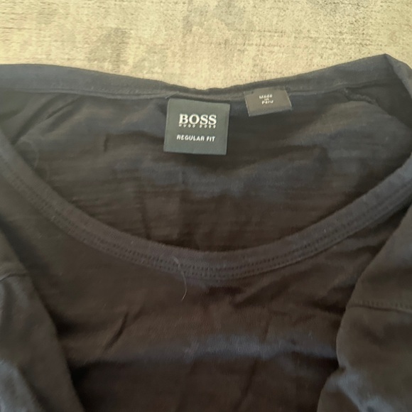 Boss Charcoal Regular Fit Tee - Picture 1 of 3